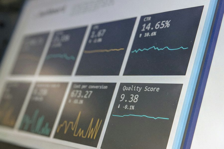 Marketing metrics dashboard